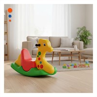 Juguete de Balanceo con Agarraderas de Madera para una Sujecion Muy Firme